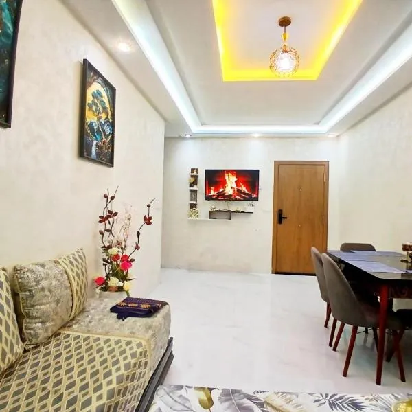 Appartement Spacieux avec Balcon, Vue Nature, 2 Chambres et Wi-Fi Gratuit, hotel v destinaci Tanger