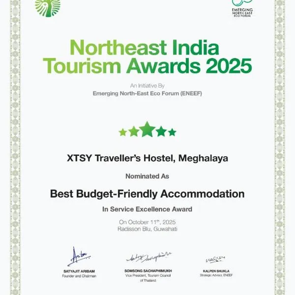 XTSY Travellers Hostel, hotel en Shillong