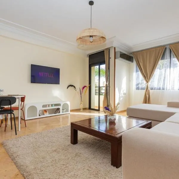3BR Apartment in Prestigious Hay Riad by MERAT HOME, hotel en Rabat