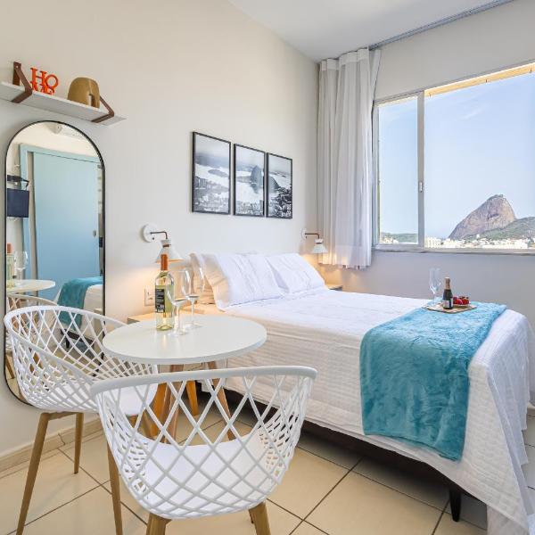 Loft com vista pro Pão de Açúcar! A/C, Wi-Fi, TV - Foto 3