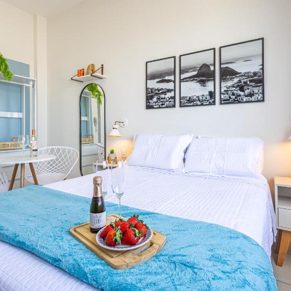 Loft com vista pro Pão de Açúcar! A/C, Wi-Fi, TV - Foto 4