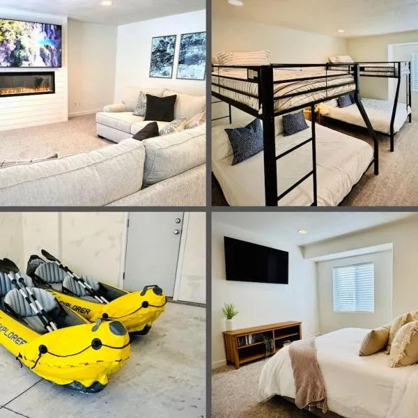 Bear Lake Retreat - Walk to Marina & Market!, hotel i Garden City