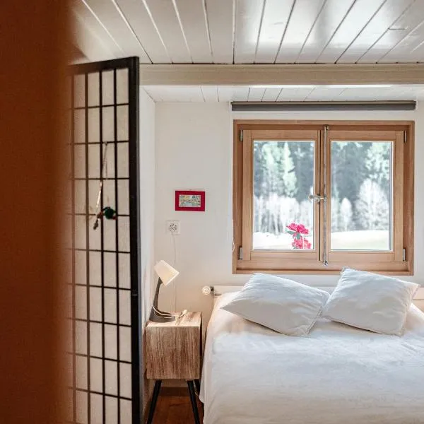 Mys Chalet - Authentique & rénové, khách sạn ở Jaun