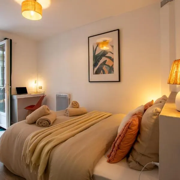 2 pièces coup de cœur, balcon, proche sanctuaire, khách sạn ở Lourdes