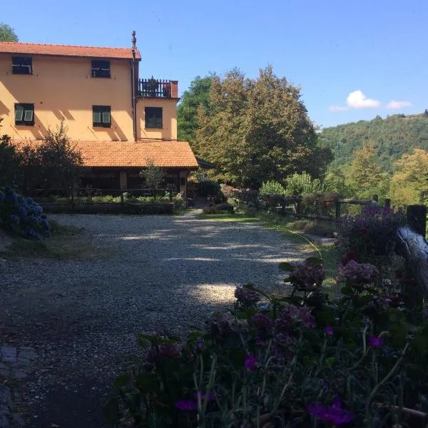 Agriturismo LA TAVERNA DEL NONNO, hotel v destinaci Borzonasca