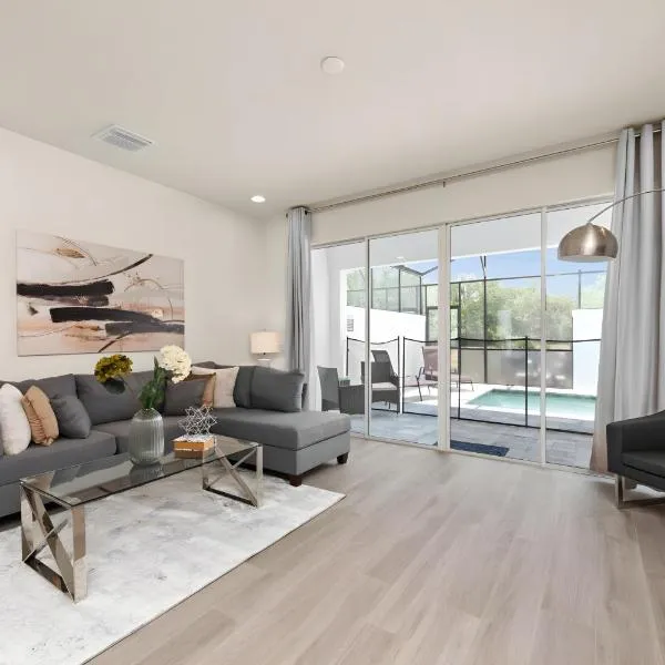 Cozy 3bd 3bath @HiddenForest with pool, hotel in Orlando