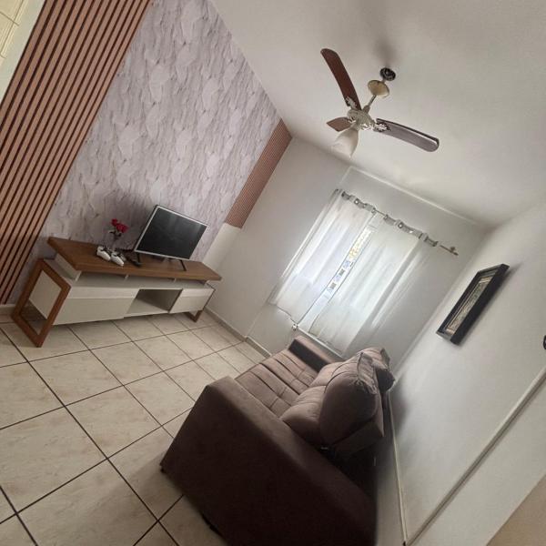 Apartamento aconchegante a 3 minutos da Praia Grande ocian
