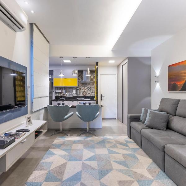 Apartamento com garagem no melhor do Leblon