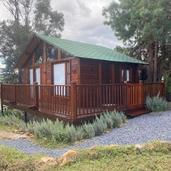 Casita de Palo- para estrenar、ビージャ・デ・レイバのホテル
