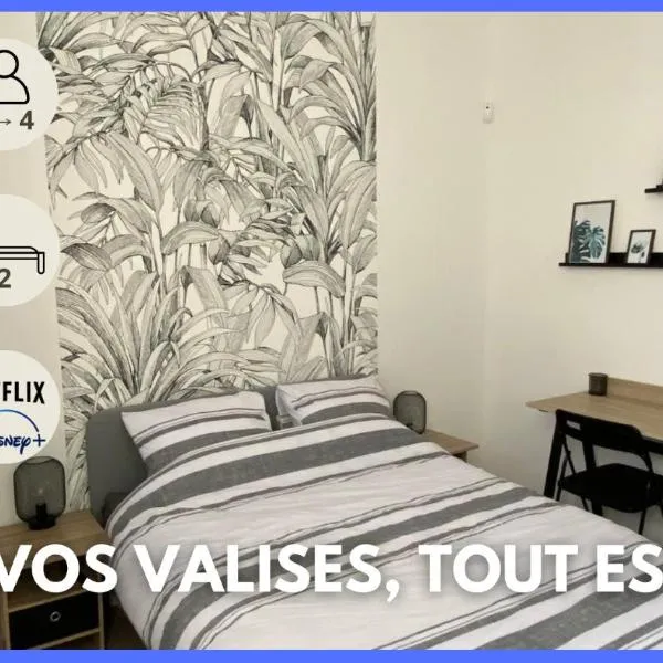 Chez Jules, appartement tout confort de 40 m2، فندق في Denain