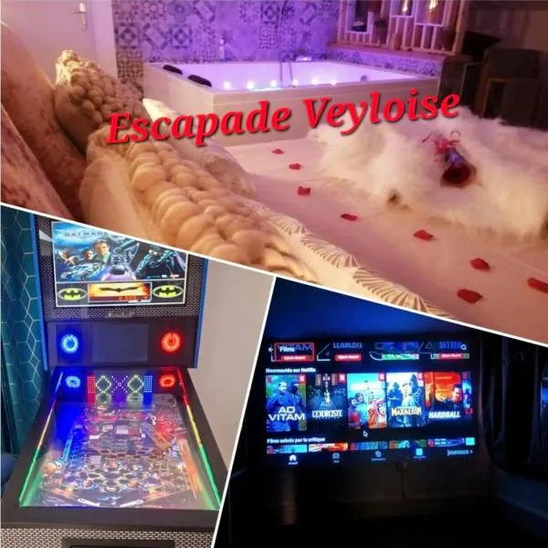 Nuit Romantique, Spa, Champagne, Cinéma, Flipper - Escapade Veyloise, hotel in Pont-de-Veyle