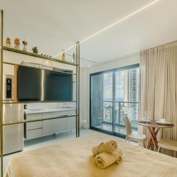 Loft Luxo na Vitoria Piscina Academia Varanda Vista Mar Garagem Segurança 1412 SOUL VIP - Foto 5