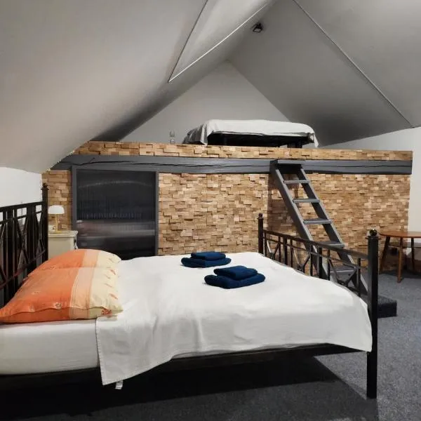 LOFT 70 m2, hotel v Přerově