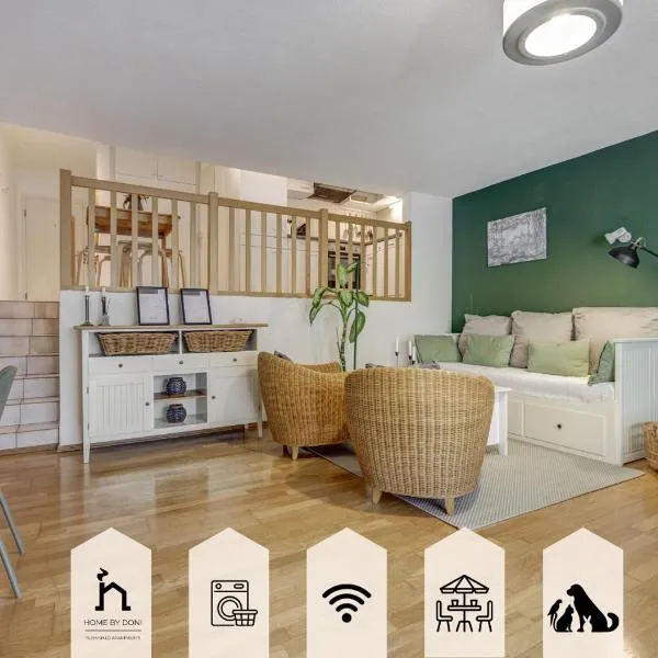 Home by Doni I Zentral I Haustiere erlaubt I Balkon l 4 PAX、ヴィースバーデンのホテル