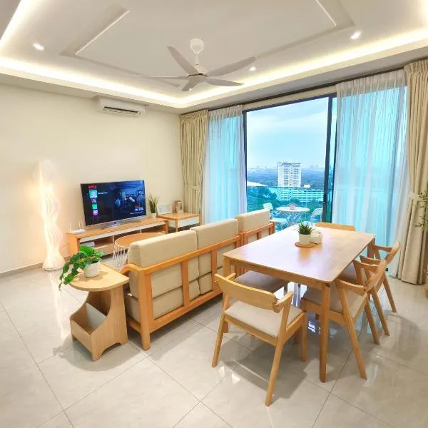 조호르바루에 위치한 호텔 MidValley 3BR Lake View-8px with GFloor 2 CP, PetFriendly I Netflix & Coway I Unblock High Floor Fashion High-end Renovations