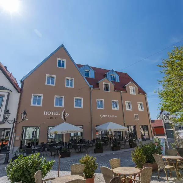 Hotel im Ried, hotel en Harburg