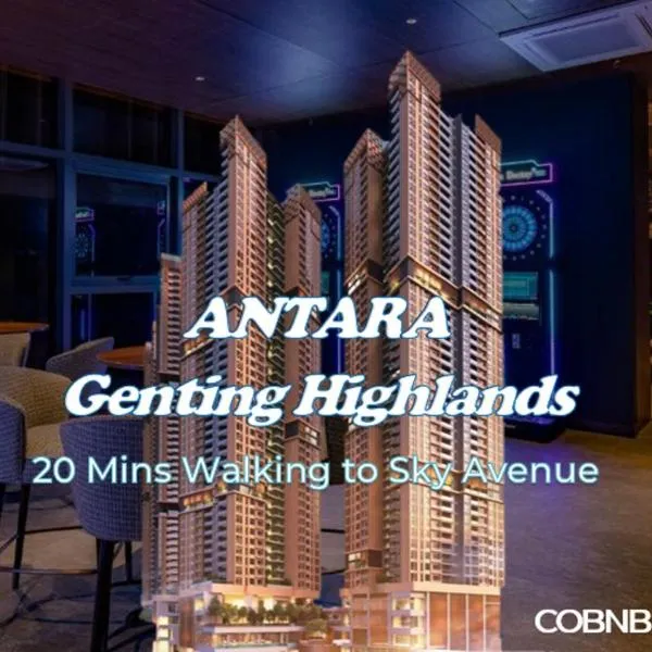Antara Genting Highlands by COBNB - near Link Bridge, hotel v destinaci Genting Highlands
