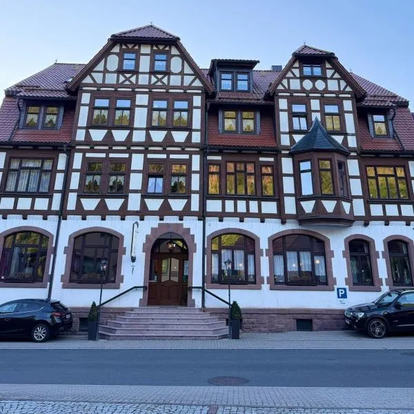 Hotel Zur Hallenburg, hotel in Kurort Steinbach-Hallenberg