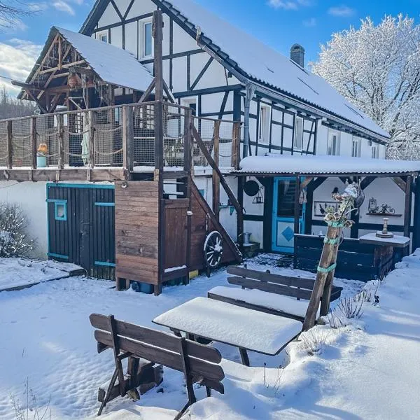 The Old Barn ZIMOWY HIT Jacuzzi Piecyk Butikowy Dom 2 Noce minimum, hotel in Płóczki Górne