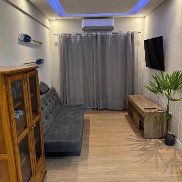 Luizabela - apartamento pé na areia Praia Grande - Foto 5