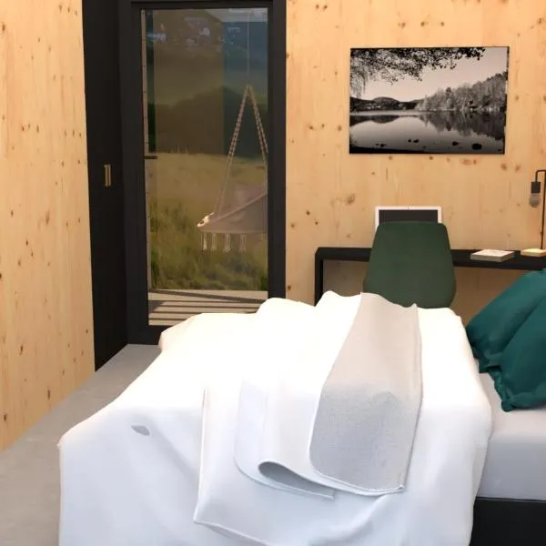 Lodges Au Cœur des Puys – hotel w mieście Nébouzat