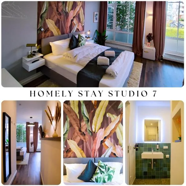 HOMELY STAY Studio 7 - Elegant Self-Check-In Studio for Urban Travelers, hotell i München