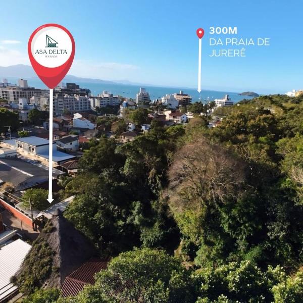 300mts da Praia de Jurerê | Muito Conforto - Pousada Asa Delta Jurerê
