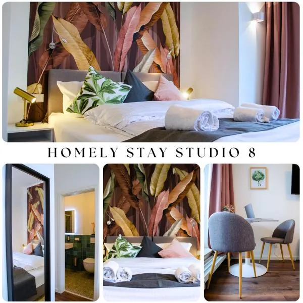 HOMELY STAY Studio 8 - Relaxed Self-Check-In room in Munich, hotell i München