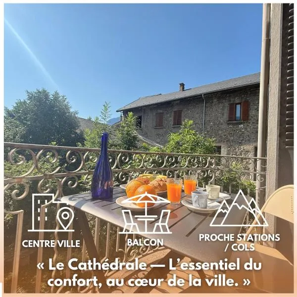 Le Cathedral Hyper Centre Parking Balcon, ξενοδοχείο σε Saint-Jean-de-Maurienne
