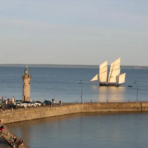 Grand Appartement, Port La Houle, Vue Mer, hotel in Cancale