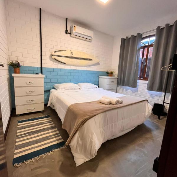 Quarto Backdoor, confortável e a 50m da praia do Campeche