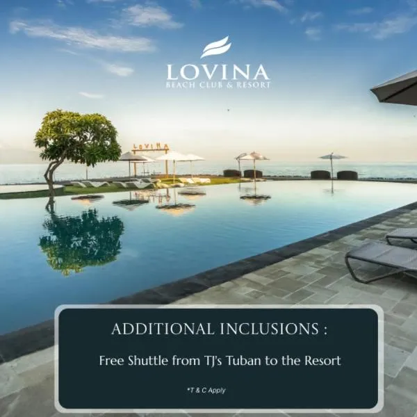Lovina Beach Club & Resort、ロビナのホテル
