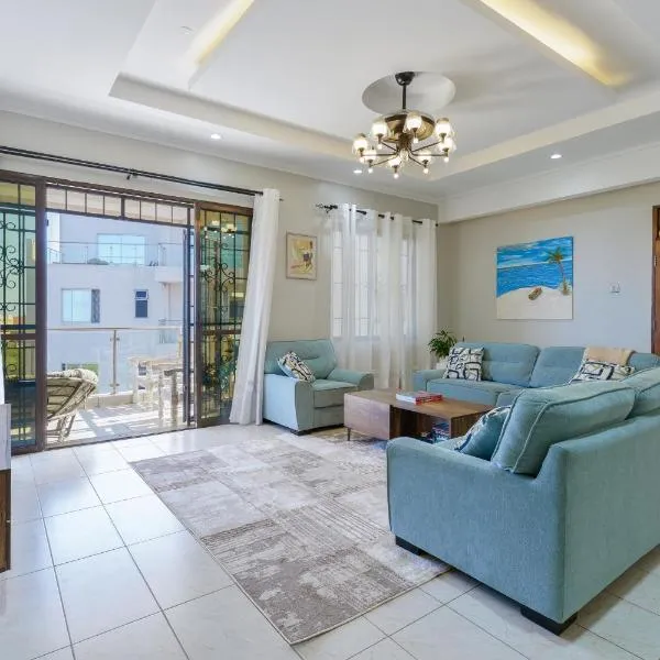Zuri's Luxurious Oceanview Penthouse, Meters from the beach, hotel v destinaci Shanzu
