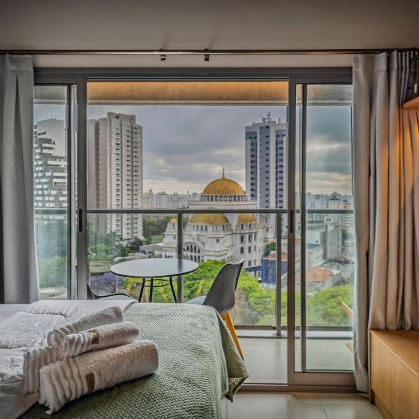 Studio de luxo aos pés da Avenida Paulista, São Paulo