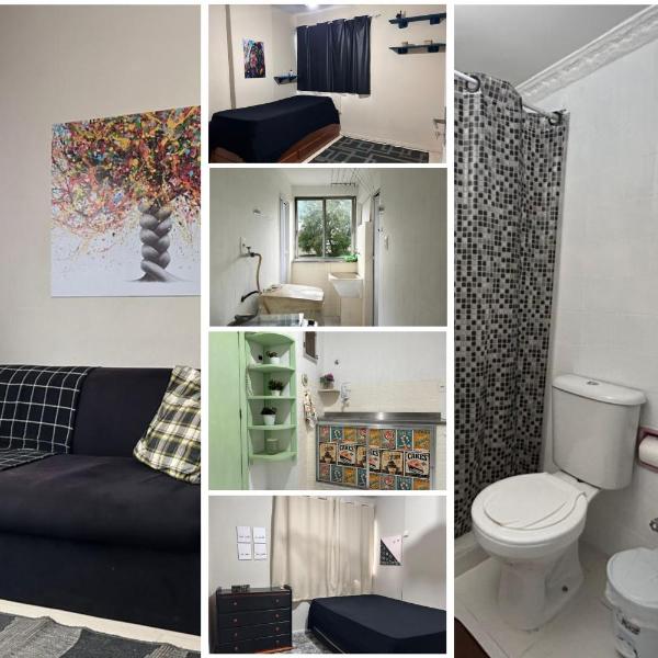 Apartamento até 8 hóspedes - uma quadra do Metrô, Ar condicionado, Wi-fi 50mps e Portaria 24h