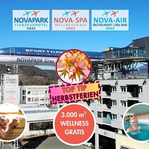 NOVAPARK Flugzeughotel Graz, ξενοδοχείο στο Γκρατς