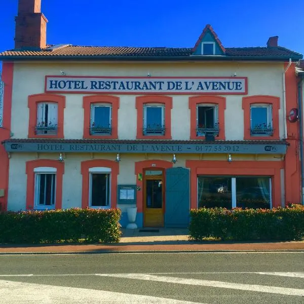 Hotel de l'Avenue, hotel in Andrézieux-Bouthéon