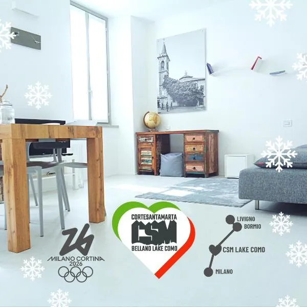 CSM Lake Como Olympic Games Milano Cortina 2026, hotel in Bellano