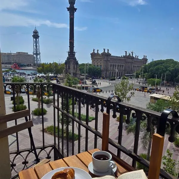 Beautiful Apartment on Las Ramblas with Port views, hotell i Barcelona