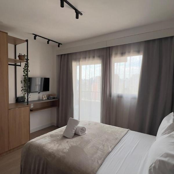 Vila Olímpia Studio Novo, 10 min Congonhas, próx Faria Lima OV 1709