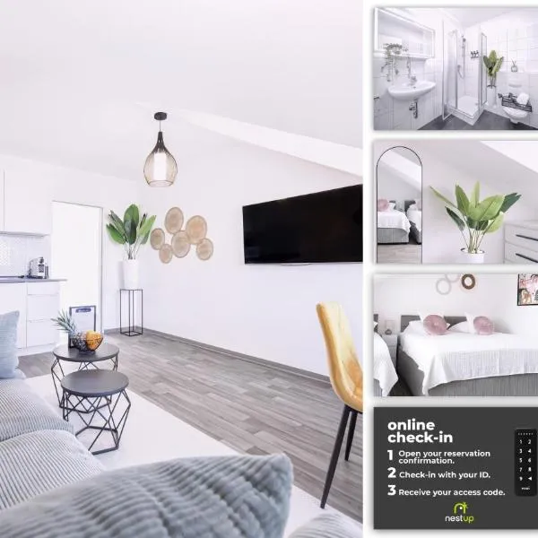 nestup - Zentrales Apartment mit Boxspringbetten, Smart-TV und ausgestatteter Küche、カッセルのホテル