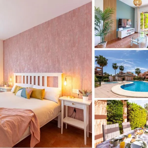 Bajo con jardín privado # Largas estancias # Playa 8min # Chill out, hotel v destinaci Vera