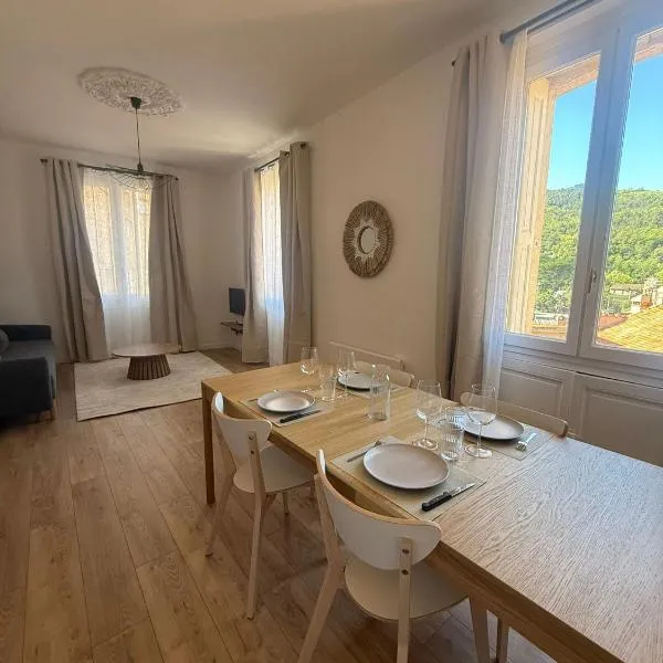 Vernet-les-Bains में, होटल Appartement de charme et lumineux, 2 chambres