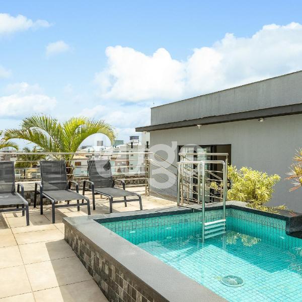 Studio c/ piscina no terraço 900m da praia - Foto 3