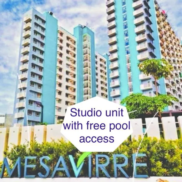 Mesavirre Garden Residences Tower B Studio Unit, ξενοδοχείο στο Μπακολόντ