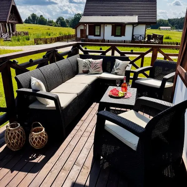 Warmia Domek Bukowy, hotel u gradu 'Woryty'