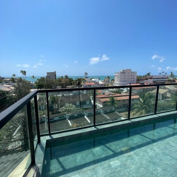 APTO en Porto de Galinhas piscina y rooftop con vista al mar, sauna,Wi-Fi rápido con parking