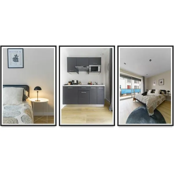 Résidence Louis B - Appartements design et climatisés, hotel ve Vichy