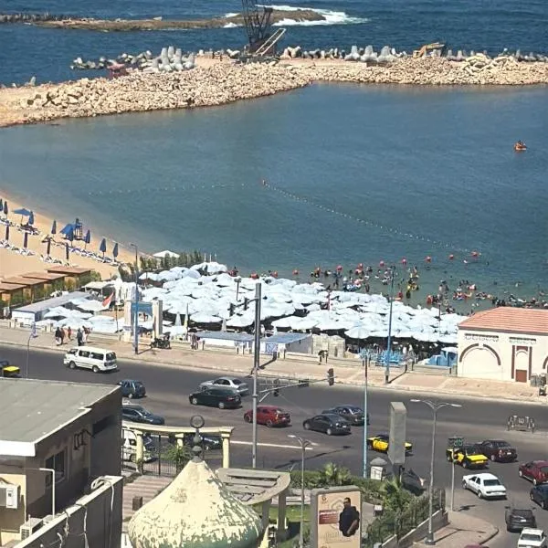 شقة للايجار اليومى فى اميز موقع على كورنيش الاسكندرية فى منطقة سيدى بشر Apartment for daily rent in an excellent location on the Alexandria Corniche in the Sidi Bishr area, ξενοδοχείο στην Αλεξάνδρεια