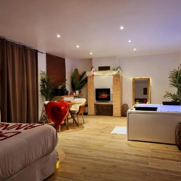 Suite de charme jacuzzi et jardin privé 20 min de Paris et Stade de France, hotel in Saint-Prix